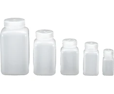 Nalgene gertuvė, plačiu kakleliu, kvadratinė