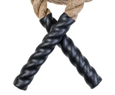 Natūrali jėgos-kovos virvė iš sizalio inSPORTline Waverope Base 9m 40mm 5,7kg
