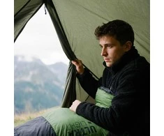 NC1705 ŚPIWÓR ULTRA LIGHT JUODA-Žalias NILS CAMP
