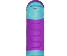 NC2008 PURPLE- TURQUOISE SLEEPING BAG SIZE M NILS CAMP