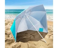 Nils Extreme NC7822 TURQUOISE BEACH UMBRELLA XL 220 CM NILS