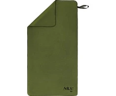 Rankšluostis NCR15 MILITARY KHAKI MICROFIBER TOWEL 120x60 cm Nils Camp