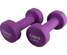 Neopreniniai hanteliai Yate, 2x2,5kg