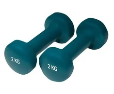 Neopreniniai fitneso hanteliai Yate 2vnt. x 2kg