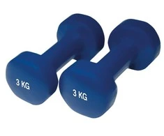 Neopreniniai fitneso hanteliai Yate 2vnt. x 3kg