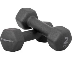 Neopreniniai hanteliai inSPORTline ON-X Renbell 2 x 2kg