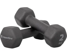 Neopreniniai hanteliai inSPORTline ON-X Renbell 2 x 2kg