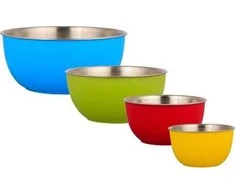 Nerūdijančio plieno dubenėlių rinkinys Origin Outdoors, 4vnt
