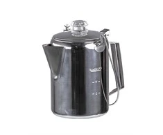 Mil-Tec STAINLESS STEEL COFFEEPOT WITH PERCOLATOR (9 CUPS)