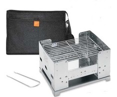 Nešiojamas anglies grilis Esbit BBQ300s