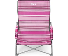 Nils Camp NC3035 ROŽINĖ PAPLŪDIMIO KĖDĖ NILS