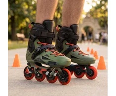 Nils Extreme NA1601 Žalias SLALOM INLINE SKATES SLAYD