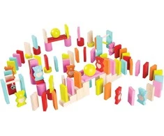Dėlionė Nowaszkola Domino - Meškučiai 109 vnt.