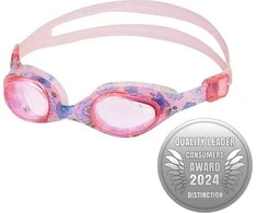 Rožinė NQG170FAF Rožinis FLOWERS JUNIOR SWIMMING GOGGLES NILS AQUA