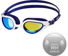 Mėlyna NQG480MAF Mėlynas/ Baltas SWIMMING GOGGLES NILS AQUA