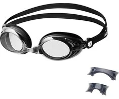 NQG500AF Juodas SWIMMING GOGGLES NILS AQUA