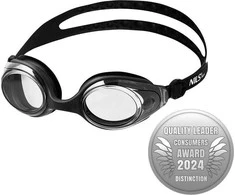NQG600AF Juodas SWIMMING GOGGLES NILS AQUA