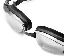 NQG660MAF GRAY RACING SWIMMING GOGGLES NILS AQUA