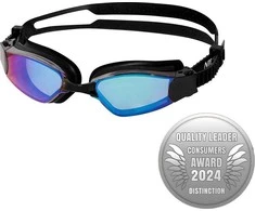 Plaukimo akiniai Nils Aqua NQG660MAF Racing, violetiniai