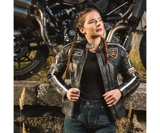 Odinė moteriška moto striukė W-Tec Sheawen Lady