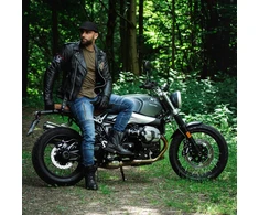 Odinis moto švarkas W-TEC Juodas Heart Perfectis