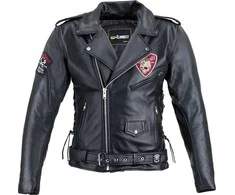 Odinis moto švarkas W-TEC Juodas Heart Perfectis