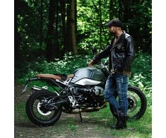 Odinis moto švarkas W-TEC Juodas Heart Perfectis