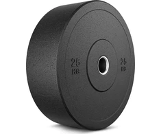 Olimpinis guminis svoris 25 kg Marbo Sport MW-Bumper-25KG
