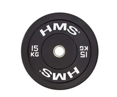 Olimpinis guminis svoris HMS BBR juodas - 5kg