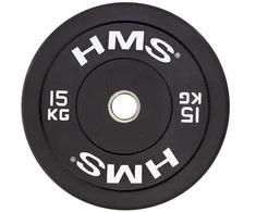 Olimpinis guminis svoris HMS BBR juodas - 5kg