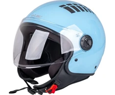Atviro veido šalmas W-TEC Baraldo Celeste
