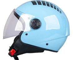 Atviro veido šalmas W-TEC Baraldo Celeste