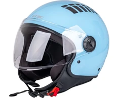 Atviro veido šalmas W-TEC Baraldo Celeste