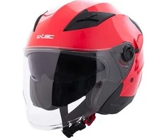 Open-Face Helmet W-TEC Barcela Carmesi
