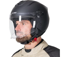Open-Face Motorcycle Helmet W-TEC Besalu