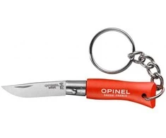 "Opinel Colorama 02 inox grab oranžinis" raktų pakabukas