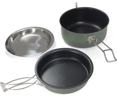 Origin Outdoors aliuminio virtuvės rinkinys „Snap-Pack“