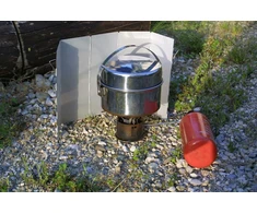 Origin Outdoors "BasicNature" sulankstomas Alu priekinis stiklas