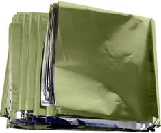 Origin Outdoors gelbėjimosi antklodė, alyvuogių/sidabro