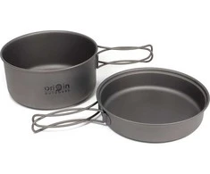 "Origin Outdoors" kempingo maisto gaminimo rinkinys "Titanium