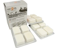 "Origin Outdoors" kietojo kuro tabletės