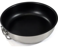 Origin Outdoors Nerūdijantis plienas frying pan 'Non-Stick'