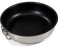 Origin Outdoors Nerūdijantis plienas frying pan 'Non-Stick'