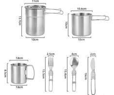 Origin Outdoors Stainless Steel Cooking Set 'Personally'