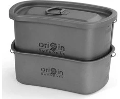 "Origin Outdoors" stovyklavimo puodų rinkinys "Titanium