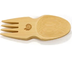 Origin Outdoors sulankstomas šaukštas-šakutė „Bamboo Mini-Spork“