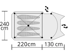 Origin Outdoors Tent 'Hyggelig'