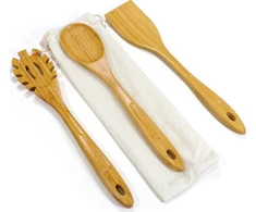 Origin Outdoors virtuvės įrankių rinkinys „Bamboo"