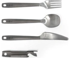 Origin Outdoors Vokietijos kariuomenės stalo įrankiai "Titanium