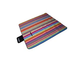 Paklotas piknikui su aliuminio folija YATE - B raštas (150x130cm)